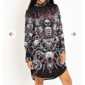 Blackmilk the Omen Long Sleeve Dress